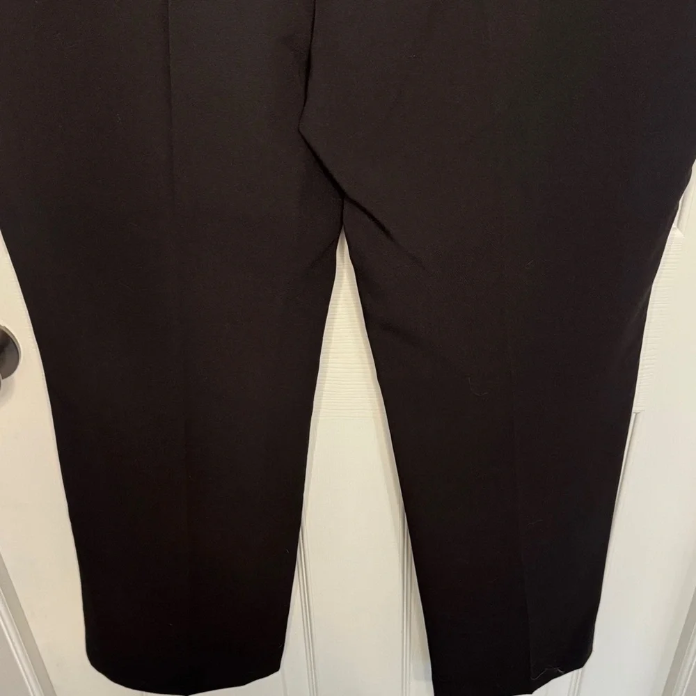 NWT Nine West Elegant Black Wide Leg Trousers